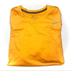 ❌ [SOLD] Nike Men's Yellow Gold Dri-Fit Shirt XL